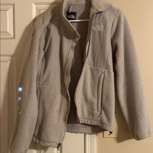 Grey northface jacket